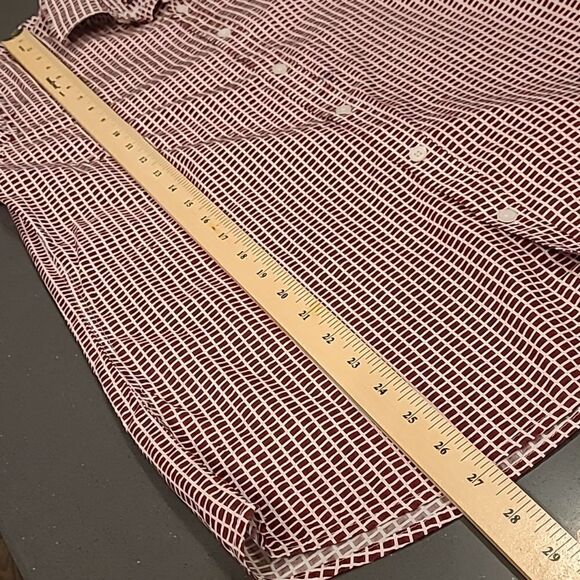 Armani Exchange sz M/M button front shirt with collar fitted casual - Picture 5 of 10